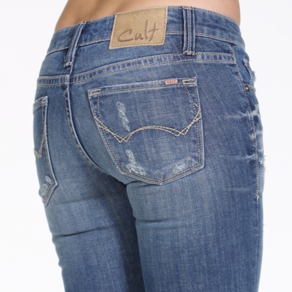 Cult of Individuality Denim Distressed Skinny leg - Picture 3 of 4